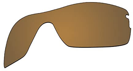 EZReplace Ersatzgläser für Oakley Radar Pitch OO9211 Sonnenbrille (polarisierte Gläser), Flash Bronze, Einheitsgröße
