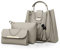 ADITAM Damen Handtaschen 3 Stück Taschen für Damen Kettentasche Tragetaschen Top-Griffe Umhängetaschen Double The Comfort