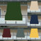 Luga TENDA DA SOLE CON ANELLI RESISTENTE ESTERNI BALCONE VERANDA GIARDINO 2022 (150X250, VERDE)