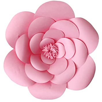 Veemoon 1stk Papierblumen-wanddekoration 3D-Blumen-wanddekoration Papierblumenhintergrund Blumenwand Aus Papier 3D-blumenwandkunst Hochzeit Requisiten