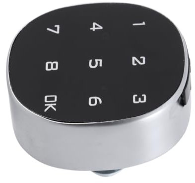 Hemobllo Lock Without Battery 20mm Screw Length 4-15 Combination Lock Easy to Use for Cabinet Suitcase Door