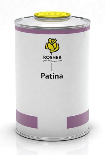 Rosner Patina 1L,Nussbaum hell,Lösung,Farbmittel,Patinieren,Holzflächen,Profilen