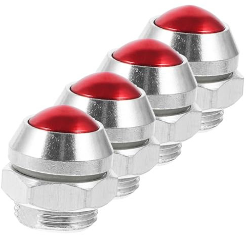 UPKOCH VáLvula De Seguridad Universal para Olla a PresióN, 4 Piezas, Acero Inoxidable, FáCil InstalacióN, DiseñO Compacto, Alta Compatibilidad, Ideal para Cocina