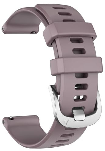 MYSNBKN Armband für Venu 3/Venu 2/Vivoactive 4/Forerunner 265/Forerunner 255, 22mm Ersatzarmband aus weichem Silikon