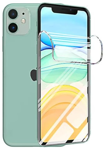 SRSRROP [3 Pezzi] Pellicola Protettiva Idrogel per iPhone 12 mini (5.4), [Alta Sensibilità] Flessibile HD Clear Protezione Schermo, TPU Pellicola Idrogel