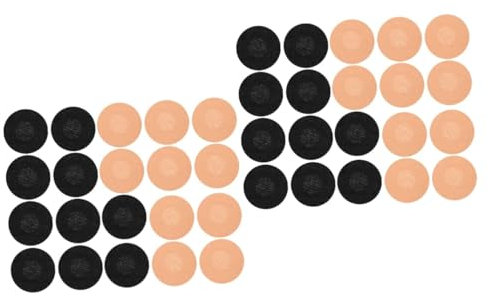 minkissy 40stücke Sensorfixierungs-patches Für Blutzuckermessgeräte Wasserbeständig Elastisches Material Für Sport Und Aktivitäten Schwarz Und Hautfarbe Pro Packung