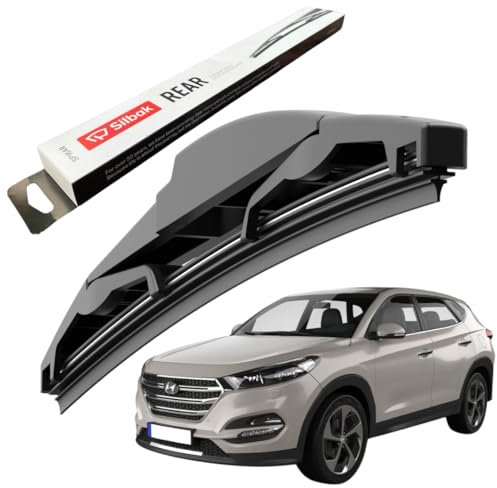 Silbak Rear Windscreen Wiper, fits for HYUNDAI TUCSON (06/2015-12/2020) Rear Wiper Blade, 350mm