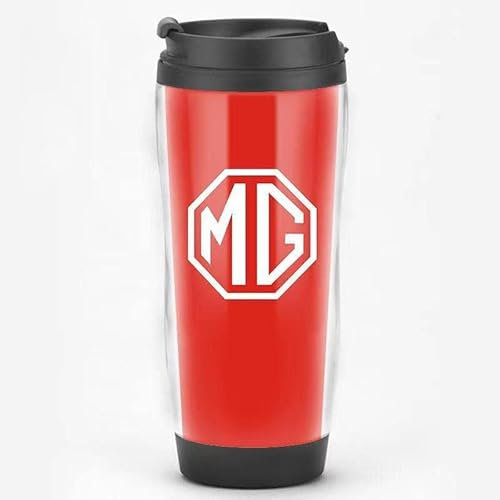 JKVTED Car Travel Mug for MG Marvel R, Coffee Cup in Logo Design Stainless Steel Thermal Mug Vacuum Flask Travel Mug for Cold or Hot Drinks,D