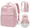 GOLF SUPAGS Frauen Rucksack Casual Daypack für Arbeit Reisen Hochschulen Rucksack Geldbörse Fits 14 Zoll Notebook(Rosa)