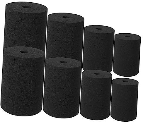 ARTIBETTER 8Pcs Rotating Sponge Inserts for Cup Turners Soft Memory Foam Stable Fit for Pvc Pipe Compatible with All Tumbler Turner Machines