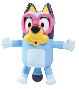 Toomies Swim School Bluey Badespielzeug, Schwimmende Wasserfontäne Bluey, Zieh-den-Schwanz Wasserspritz Spielzeug, Fördert Wassersicherheit und Ursache-Wirkung, Für Badewanne und Planschbecken