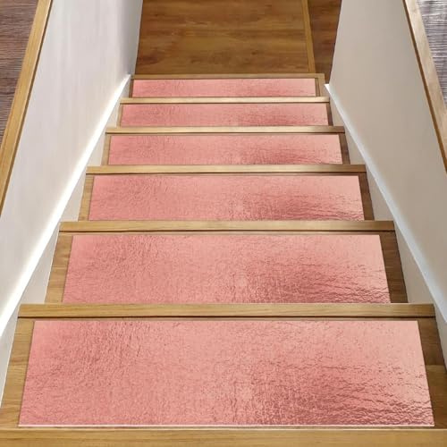Eslifey Beton-Wand-Treppenstufen für Holzstufen, 15 Stück, 76,2 x 20,3 cm, rutschfeste Treppenläufer, Treppenläufer für Hunde, Kinder, ältere Menschen, mit wiederverwendbarem Klebstoff
