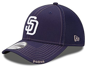 New Era MLB Neo 39THIRTY Stretch Fit Cap, Herren, San Diego Padres, Small-Medium