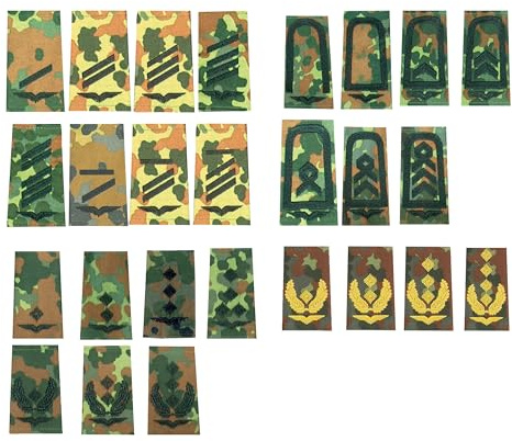 BW Rangabzeichen Luftwaffe flecktarn/schwarz