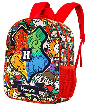 Harry Potter All Together Now-Sac à Dos 3D Petit, Rouge