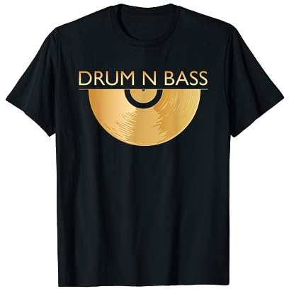 DNB Musik 190 bpm vynil Platte Drum n Bass T-Shirt
