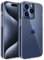 bokoo iPhone 15 Pro Max Hülle, Ultra [Slim Thin] Flexible Clear TPU Phone Case for iPhone 15 Pro Max Gel Rubber Soft Skin Silicone Protective Case, Anti-Yellowing, Drop Protection,Transparent