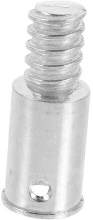 OSALADI Besenstieladapter Austausch Der Besenstielteile Besenstielende Befestigungen Für Verlängerungsstangen Schwenkbarer Besenstielspitzen Gewinde Aluminiumlegierung Mopp
