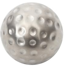 Mad Man 32460 Golf Ball 1.75 x 1.75 x 1.75 Inches, Food-Safe Stainless Steel Non-Diluting Drink Chilling Rocks, Reusable Ice Cubes for Whiskey, Cocktails, Wine & Alcohol Beverages, 4 Piece Gift Set