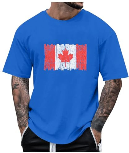 Casual Sports Short-Sleeved T-Shirt Loose Cotton Japanese Streetwear Hip Hop Unisex Graphic Tees Shirts for Men Cotton Shirts Men Mens Gym Vests Tank Tops Stringers Sale (Blue, XXL)