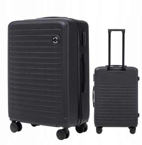 Wings COOT Koffer 24 Zoll Hartschale mit 360° Rollen, Reisekoffer M für Urlaub und Geschäftsreisen, ABS+ stabil leicht