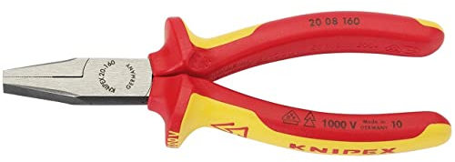 Knipex 31968 160mm Fully Insulated Flat Nose Pliers