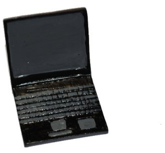 alles-meine.de GmbH Laptop Miniatur für Puppenstube Puppenhaus Maßstab 1:12 2,6 cm PC Computer