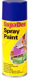 SupaDec Spray Paint Royal Blue 400ml