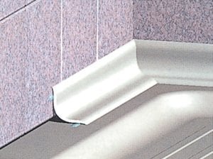 SGUSCIO PVC/SILICONE BIANCO MM 34X CM 250 - 10 pezzi -