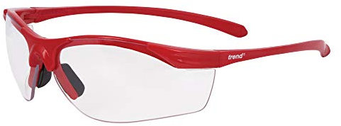 Trend Safety Spectacles, Clear Lens with UV Filter, EN166 Certified, Ideal for Woodwork & Drilling, SAFE/SPEC/A