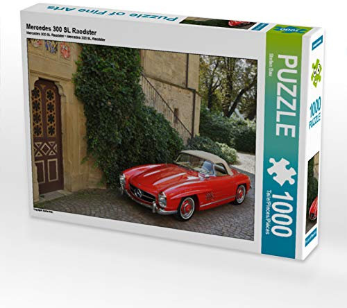 CALVENDO Puzzle Mercedes 300 SL Raodster 1000 Teile Puzzle quer | 1000 Teile Lege-Größe 64 x 48 cm Foto-Puzzle für glückliche Stunden