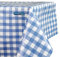 TEXMAXX® Wachstuchtischdecke versch. Größen - 100 x 140 cm/abwaschbare Tischdecke/Wachstischdecke/Wachstuch Tischdecke geeignet als Gartentischdecke - Karriertes Muster in Blau-Weiß
