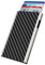 Tru Virtu® Kartenetui Click & Slide Carbon Fibre Black/Silver I Kreditkartenetui I Kartenetui-RFID-NFC-Schutz I Kartenetui aus Aluminium I Kartenaufbewahrung I Slim Wallet