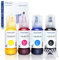 HAPPYTONER Sublimationstinte für Epson EcoTank Supertank Drucker ET-2700 ET-2760 ET-2750 ET-4750 ET-4760 ET-3710 ET-3760 ET-3700 ET-3750 ET-2720 ET-150000 Inkjet Printers Heat Press T-Shirt