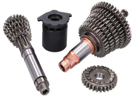2EXTREME 5-Gang Sport-Getriebe 24/32 lang kompatibel mit Simson S51, S70 | Komplett, lange Übersetzung, 5. Gang 32 Losrad+24 Festrad, M541/M741 Motorgehäuse; kompatibel mit Simson KR51/2, SR50, SR80
