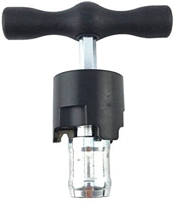 LOVIVER T Calibrator Tool Reamer Ganzkreis Zubehörgriff für Pex, 26 32mm