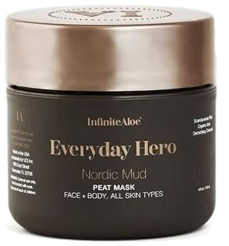 InfiniteAloe Everyday Hero Nordic Mud Peat Mask - Maschera di Fango di Torba Nordica - 118ml