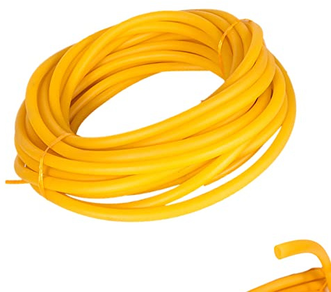 3M Gummischlauch Elastischer Latexschlauch Gummi Schleuder | Naturlatex Gummiband für Yoga Zugübung Bewässerung Jagd(6x9mm)