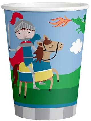 amscan 8 Becher Ritter