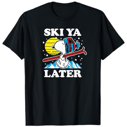 Peanuts - Snoopy Ski Ya Later T-Shirt