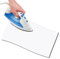 USIT, Salvastrappi Termoadesivo in Cotone, 48x11,5 cm, Leggero e Resistente, 1 Pezzo, Bianco