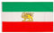 PHENO FLAGS Bandera de Irán antigua real con león 90 x 150 cm - con ojales de latón - antigua bandera de Persia - resistente a la intemperie - 100% poliéster