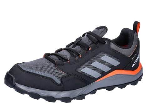 adidas Herren Tracerocker 2.0 Gore-TEX Trail Running Shoes Trailrunning-Schuhe, Grey SIX/GREFOU/IMPORA, 43 1/3 EU
