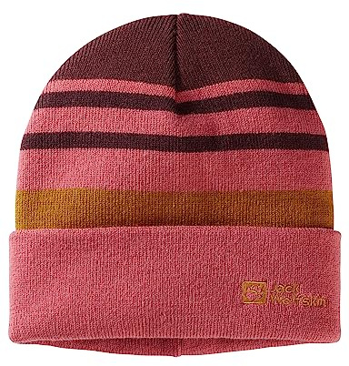 Jack Wolfskin Unisex Kinder Beanie-Mütze Stripy Knit Beanie K