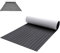 SPOTRAVEL 190x70cm/240x90cm Boat Flooring EVA Foam, Self-Adhesive Flooring Deck Mat, Portable Anti-skid Boat Carpet for Motorboat RV Yacht Kayak Swimming Pool (Stripe Pattern, Grey, 240 x 90cm)