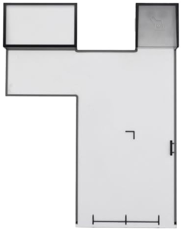 easyPART passend für BOSCH 11005972 Serviceklappe für Brüheinheit in | Kaffeemaschine, Ersatzteil, Originalteil, Zubehör, Austausch