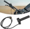 LKV Gasgriffe Lenker Assy Kompatibel mit Sur Ron Light Bee X/S Segway X160 X260 Elektro Dirt Bike Gas Drosselklappenrohr Drehen Elektronischer Motorradgriff Griff