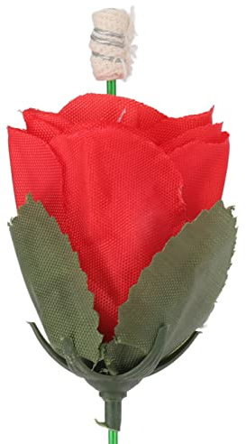 MOTUZP 20 Stück Fackel Zum Rosenfeuer-Zaubertrick, Exquisite Blumen-Rosen-Tricks, 28 cm, Zauberer-Requisiten, Blumen-Illusionen, Gimmick-Requisiten für Hochzeitsfeiern, Aufführungen