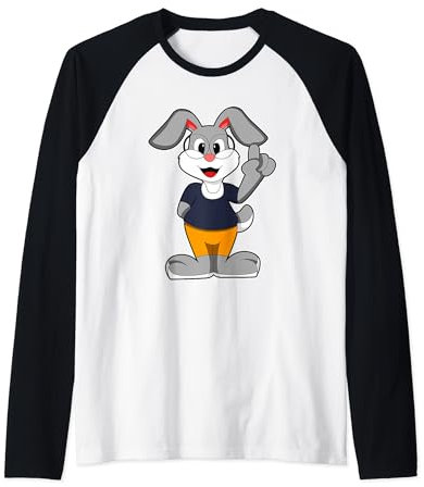 Hase Nerd Brille Raglan