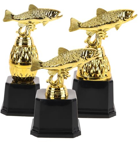 Yardwe 3pezzi Coppa da Competizione Modellistica Coppa di Premio Decorativa Resistente per Feste e Cerimonie per Ragazzo Ragazza e Scuole